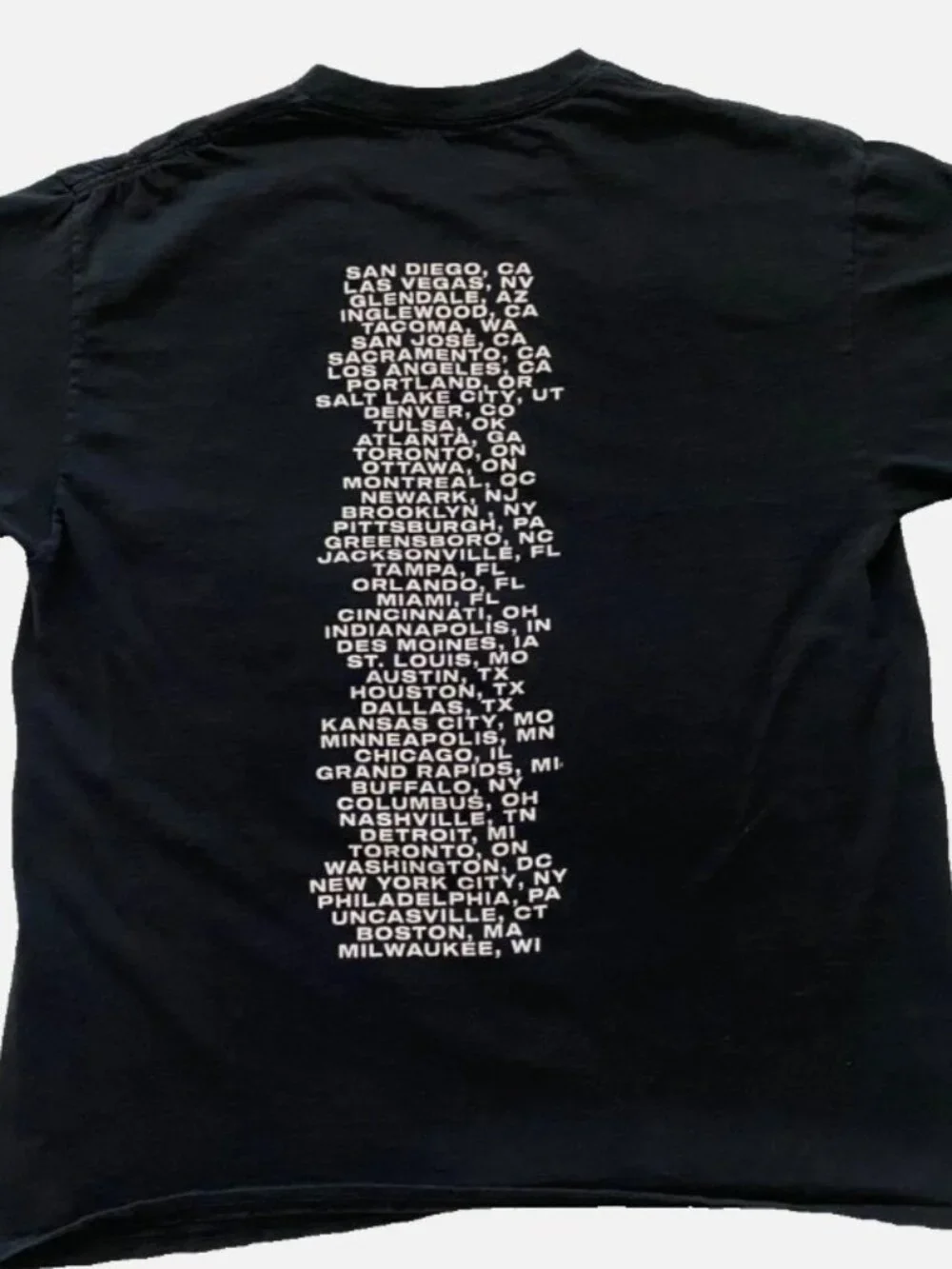 2022 Justin Bieber Official Concert Merch Justice World Tour T-Shirt - Picture 2 of 3